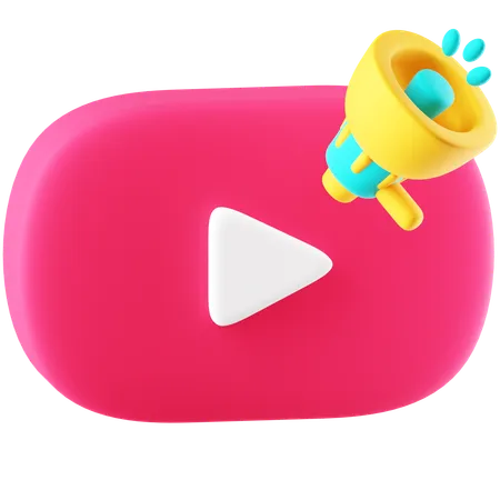 Promotion Video  3D Icon