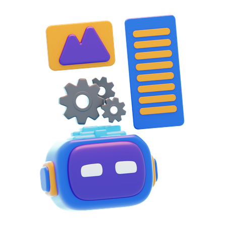 Prompt Engineering  3D Icon