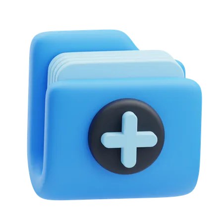 Registo médico  3D Icon