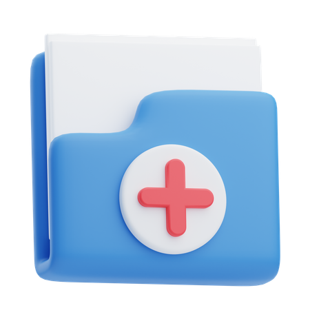 Registo médico  3D Icon