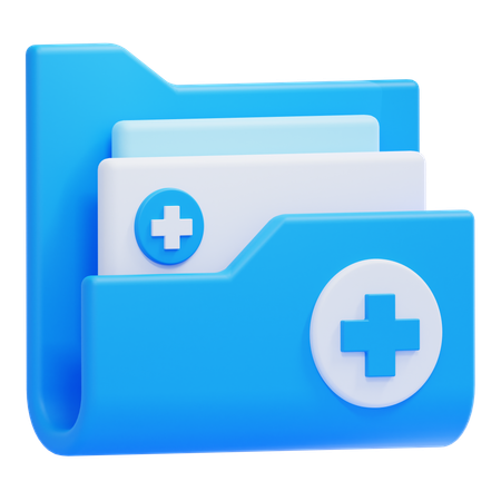 Registo médico  3D Icon