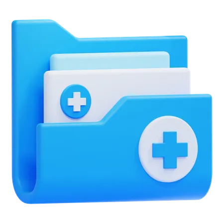 Registo médico  3D Icon