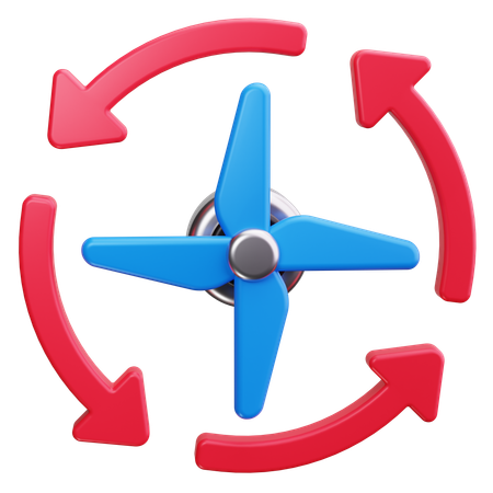 Propeller  3D Icon