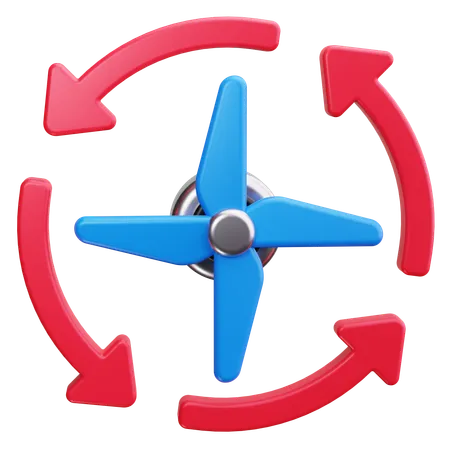 Propeller  3D Icon