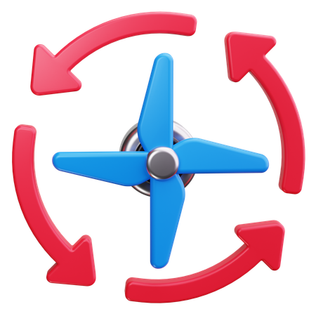 Propeller  3D Icon