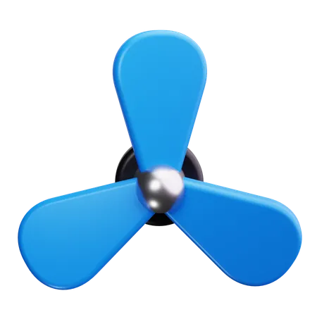 Propeller Airplane  3D Icon