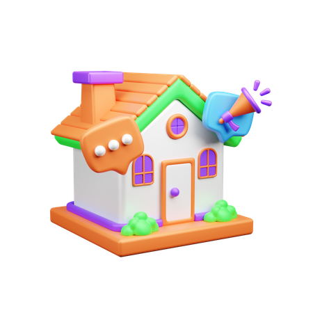 Property Ads  3D Icon