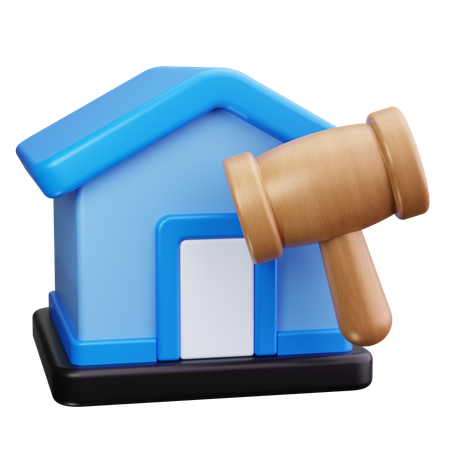 Property Bidding  3D Icon