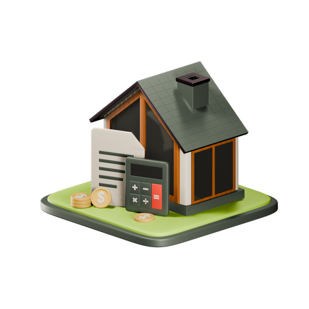 Property Budget  3D Icon