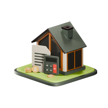 Property Budget  3D Icon
