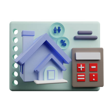Property Budget 3D Icon