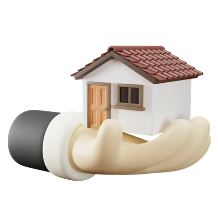 Real Estate Mortgage 3 D Illustration 3D Icon