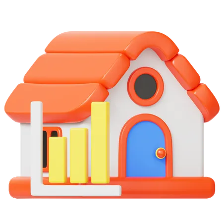 Property Chart  3D Icon