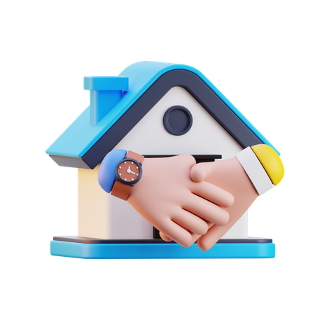 Property Collaboration  3D Icon