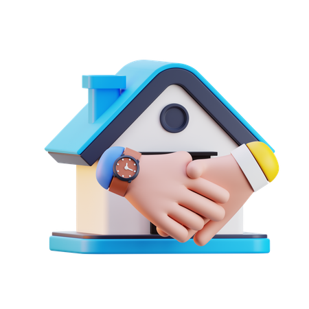 Property Collaboration  3D Icon