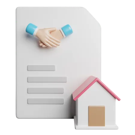 Property Deal  3D Icon