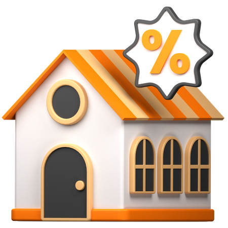 Property Discount  3D Icon