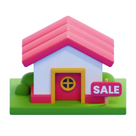 PROPERTY FOR SALE  3D Icon