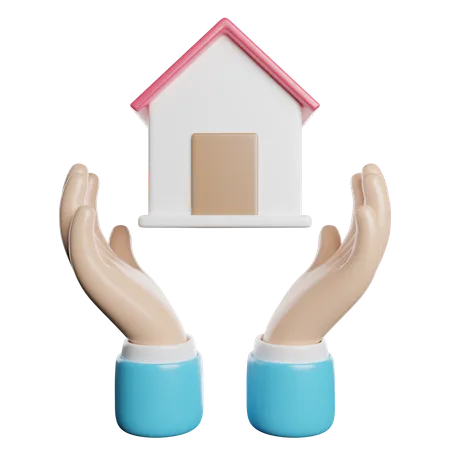 Property Insurance Protection 3D Icon