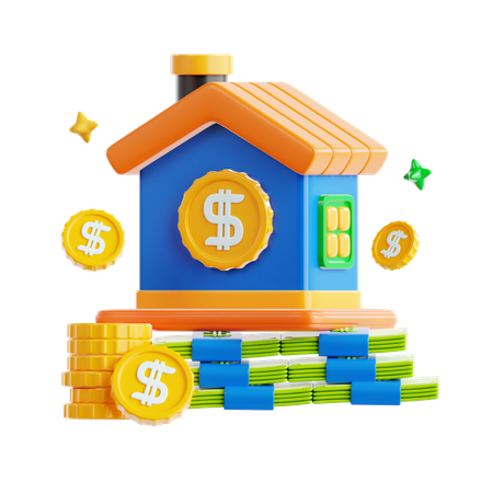 Property Investment  3D Icon