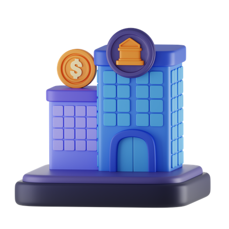 Property Investment  3D Icon