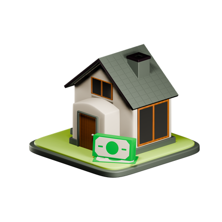 Property Investment  3D Icon