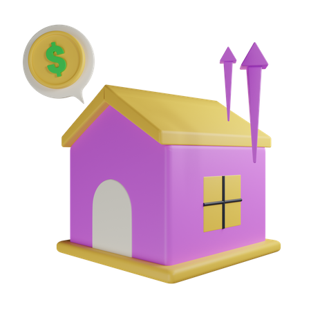 Property Loan 3D Icon