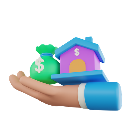 Property Loan  3D Icon