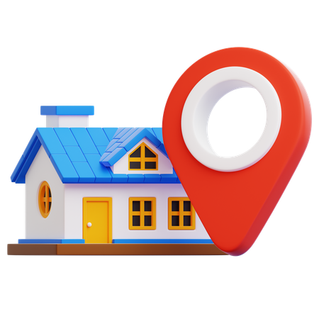 Property Location  3D Icon