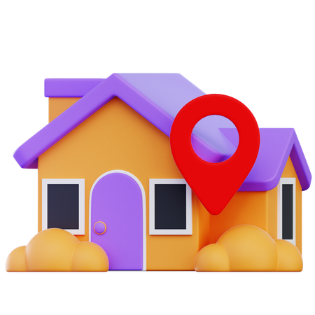 Property Location  3D Icon