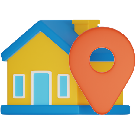 Property Location  3D Icon