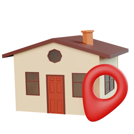 Property Location  3D Icon