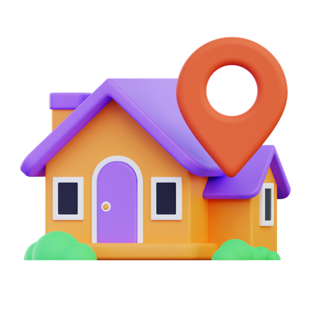 Property Location  3D Icon