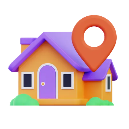 Property Location  3D Icon