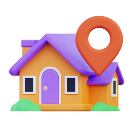 Property Location  3D Icon