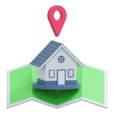 Property Location  3D Icon