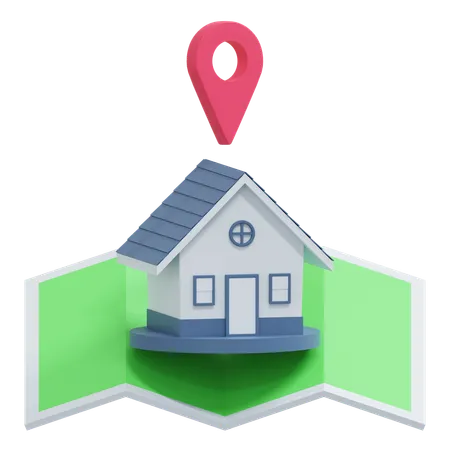 Property Location  3D Icon