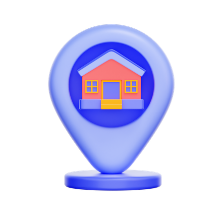 Property Location  3D Icon