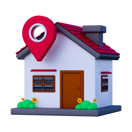 Property Location  3D Icon