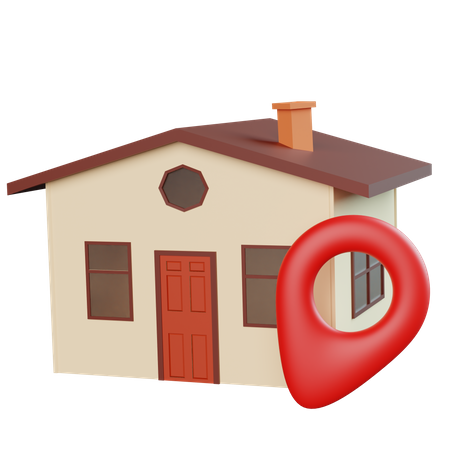 Property Location  3D Icon