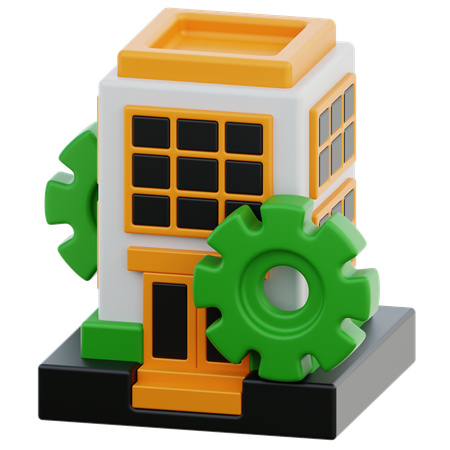 Property Management  3D Icon