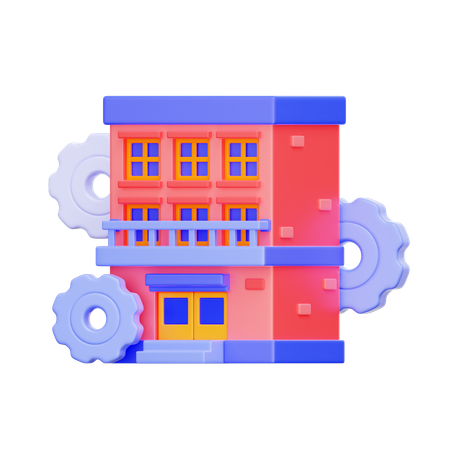 Property Management  3D Icon