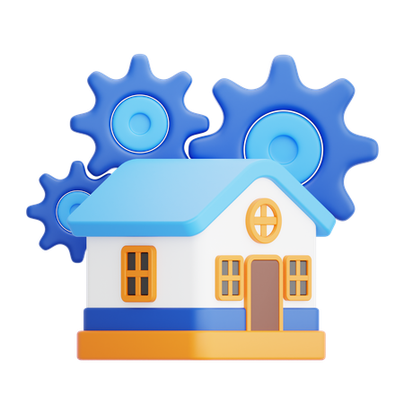 Property Management  3D Icon