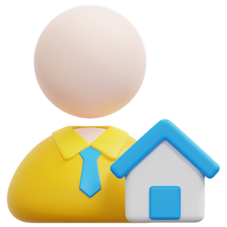 Property Owner  3D Icon