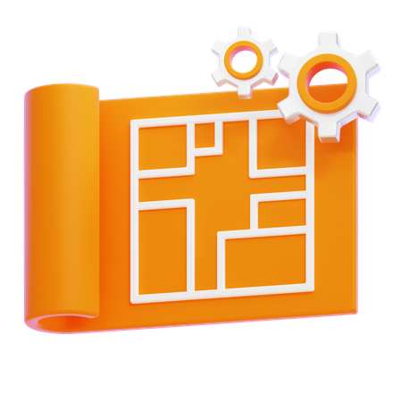 Property Plan  3D Icon