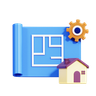 property concept 3d logo