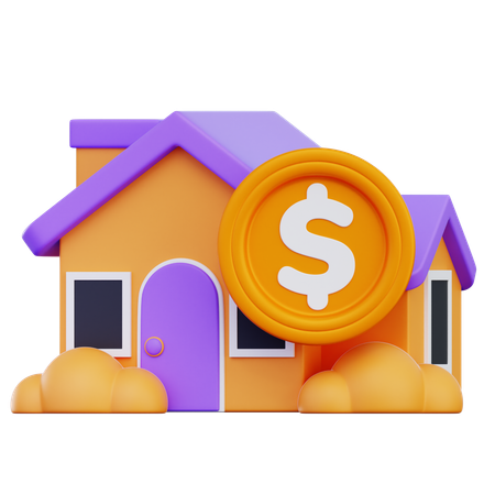 Property Price  3D Icon