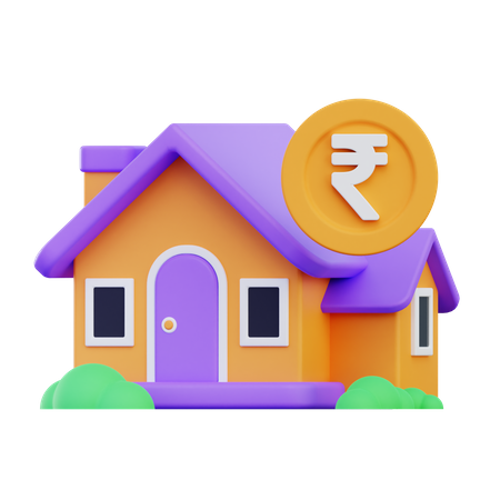 Property Price  3D Icon