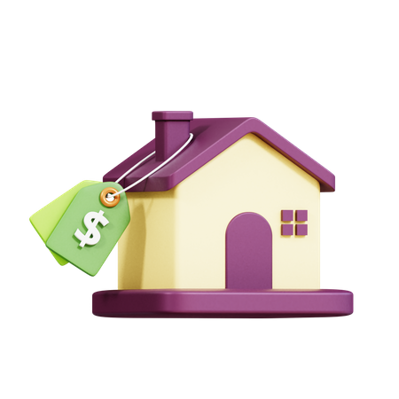 Property Price  3D Icon