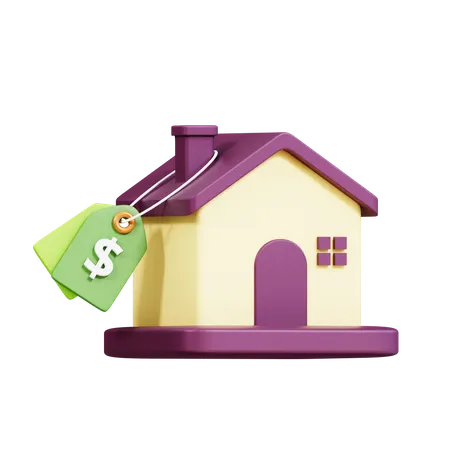 Property Price  3D Icon